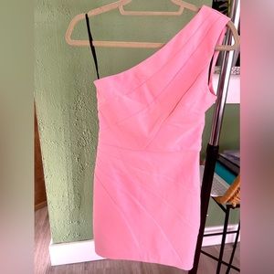 REVOLVE pink body-con dress size small - never worn tags still on.